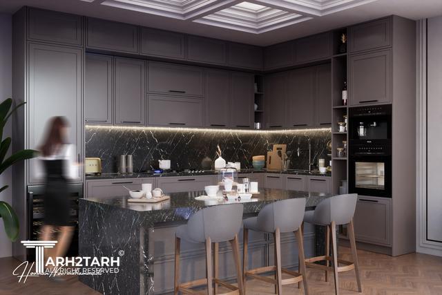 طراحی آشپزخانه مسکونی