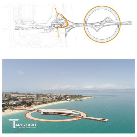 طراحی اسکله کیش