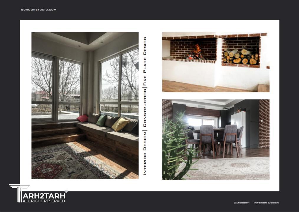 طراحی داخلی ویلا