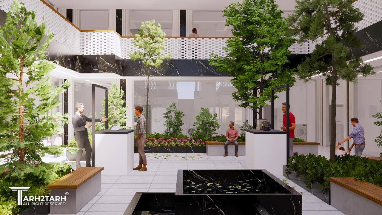 نمای داخلی مجتمع