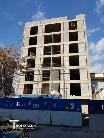 نمای پروژه اداری البرز