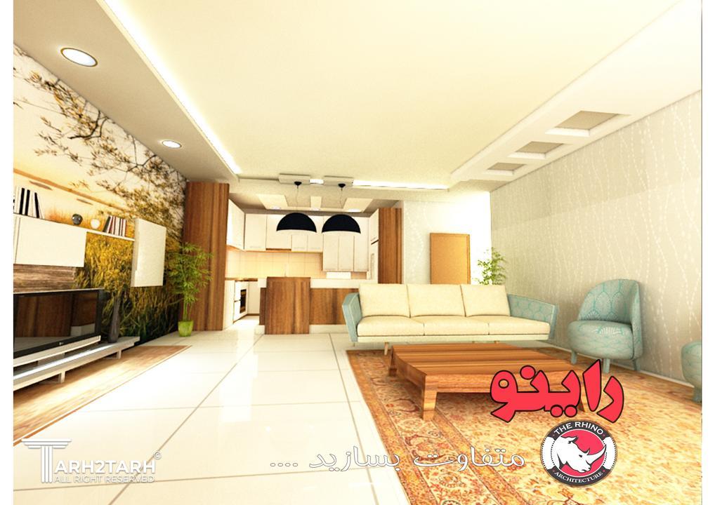 طراحی داخلی محموعه واحدها(8 واحد)