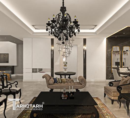 طراحی داخلی پروژه مسکونی 