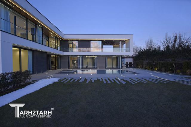 طراحی کامل ویلای