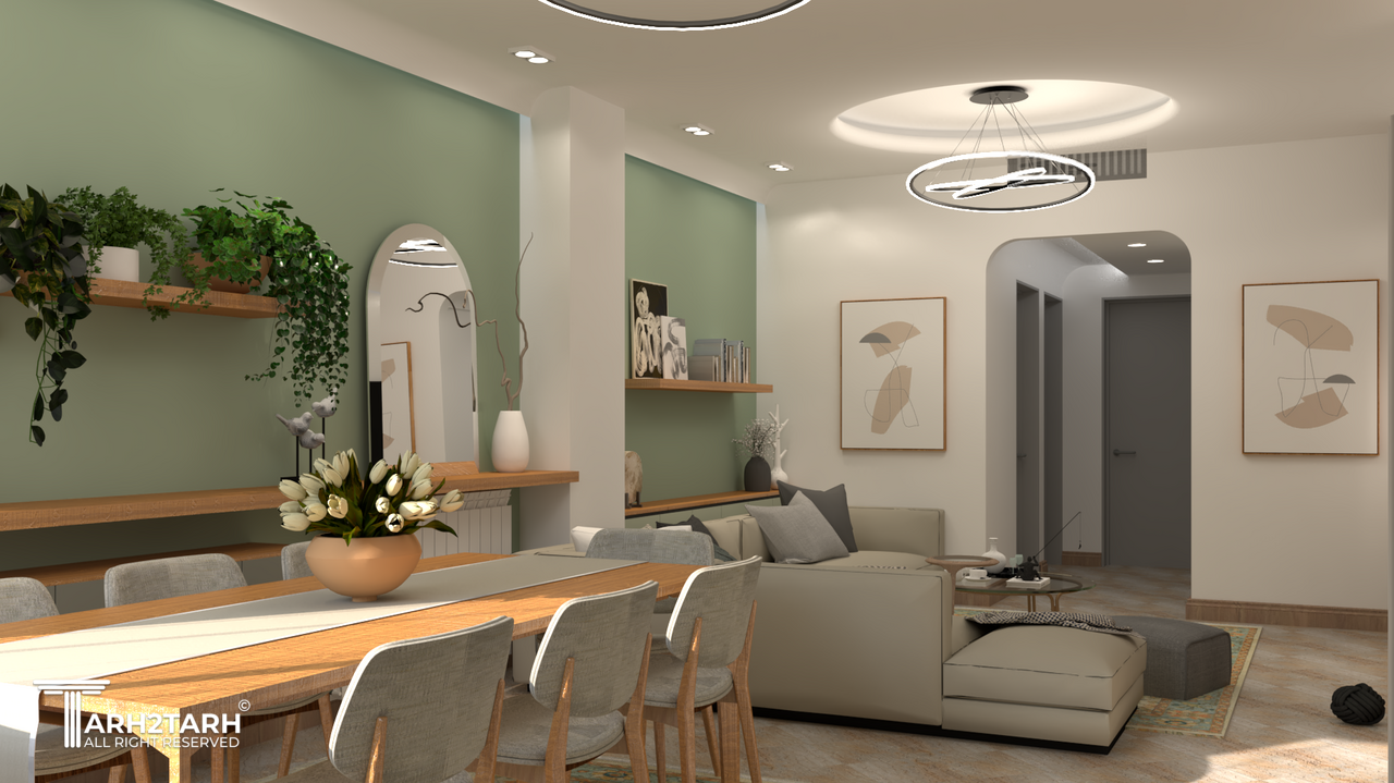 طراحی داخلی مسکونی جلفا