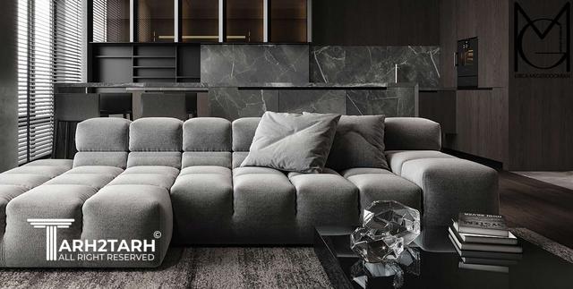 Chrome-Ebony Apartment Suite