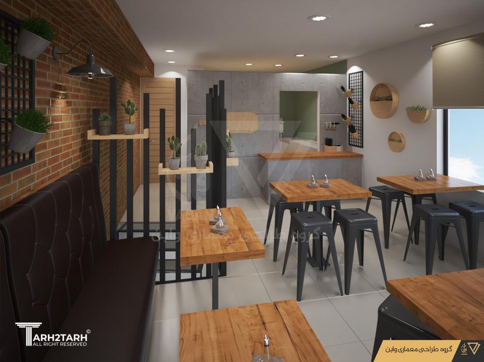 طراحی پروژه کافی شاپ جنب هتل هما