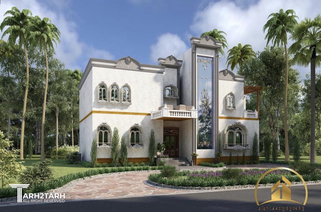 طراحی نما ویلا 
