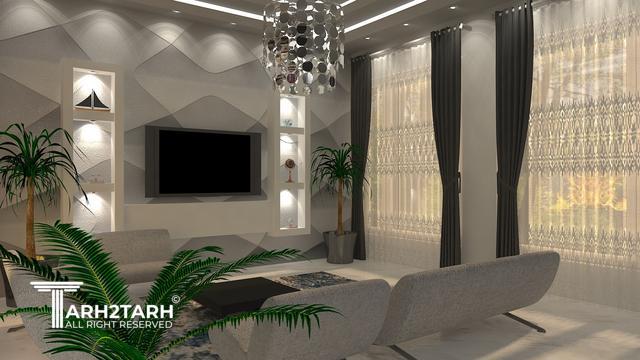 طراحی داخلی ویلا 