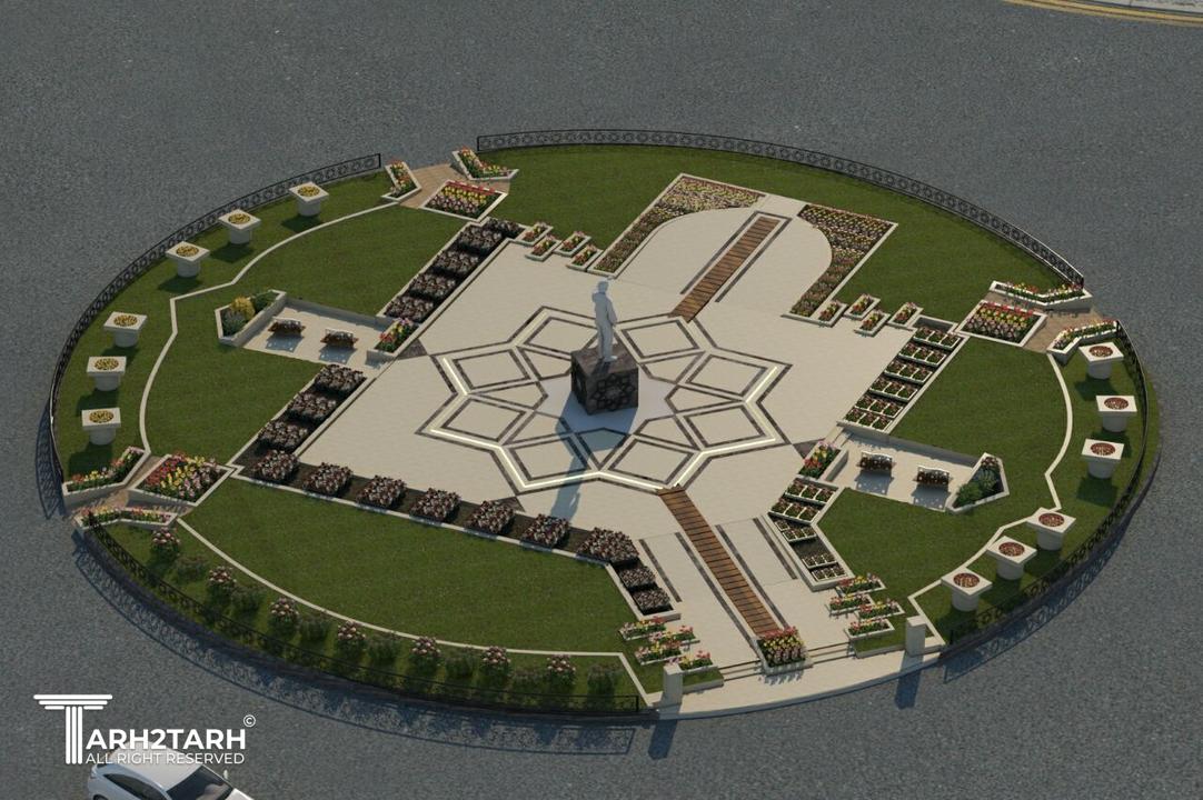 طرح پیشنهادی میدان باکری اردبیل