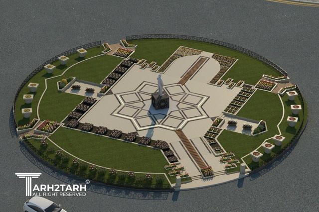 طرح پیشنهادی میدان باکری اردبیل