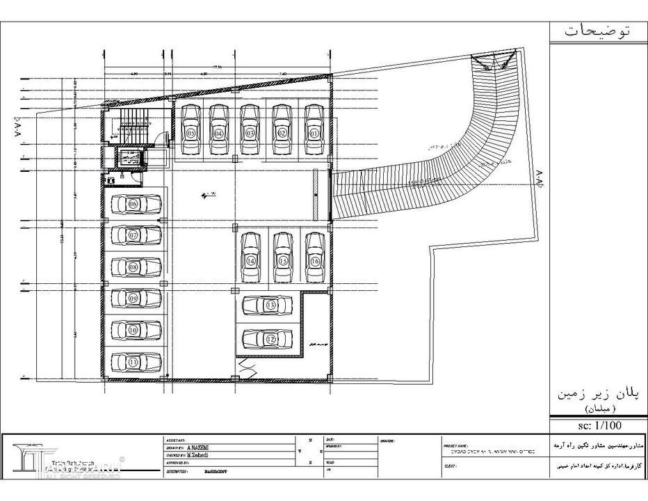 ساختمان اداری کمیته اداد امام خمینی رباط کریم