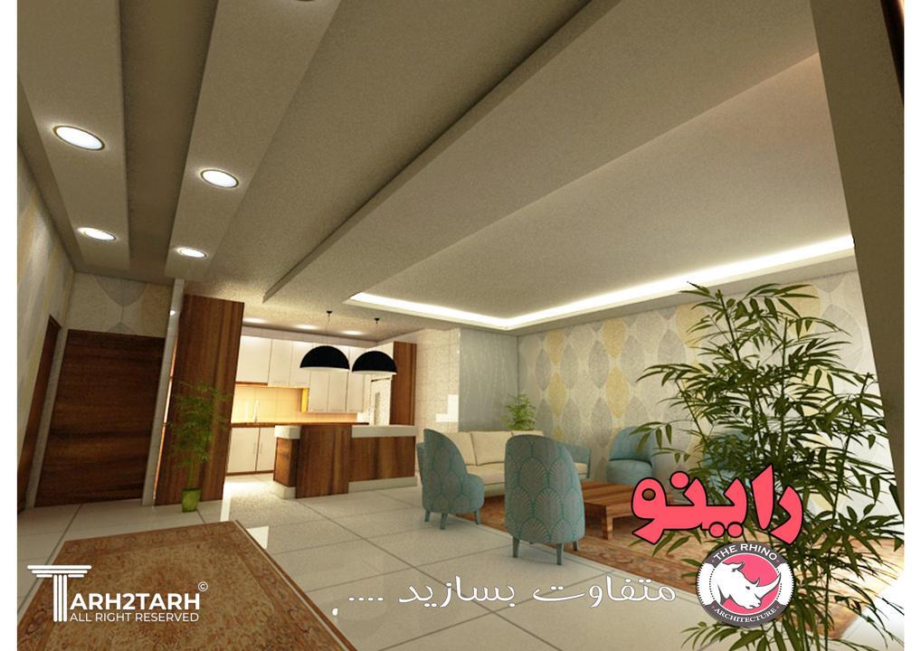 طراحی داخلی محموعه واحدها(8 واحد)