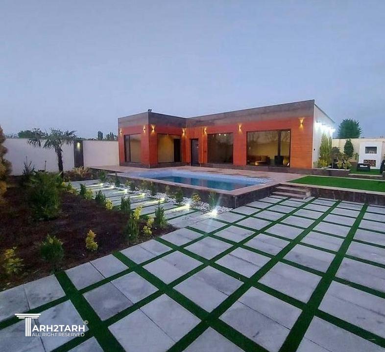 پروژه طراحی و‌ساخت ویلای شاندیز