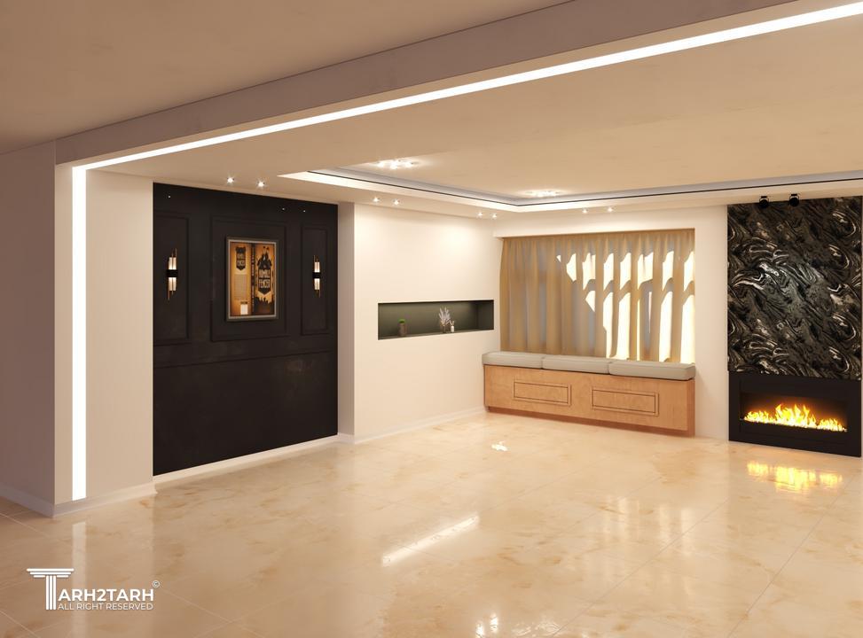 living room and dining room