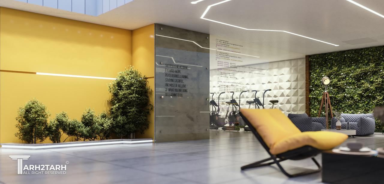 لابی (کافه) شرکت نرم افزاری