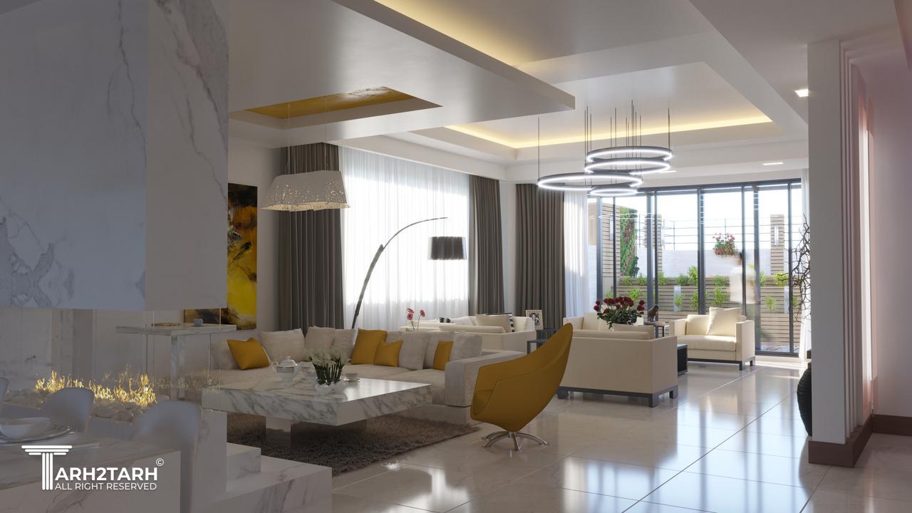 طراحی داخلی پروژه نور 12