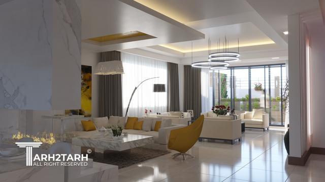 طراحی داخلی پروژه نور 12