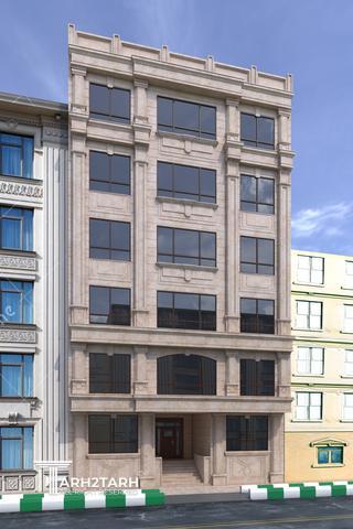 طراحی نما پاسداران