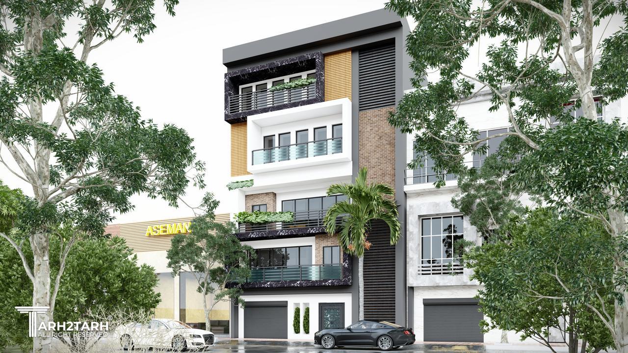 طراحب نما مدرن مسکونی 