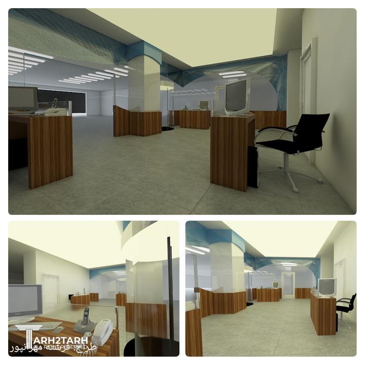 طراحی و ساماندهی بخش ورود خروج بین قسمت انتظار و بخش بستریِ بیمارستان امام رضا تبریز