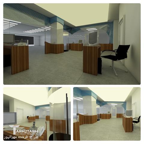 طراحی و ساماندهی بخش ورود خروج بین قسمت انتظار و بخش بستریِ بیمارستان امام رضا تبریز