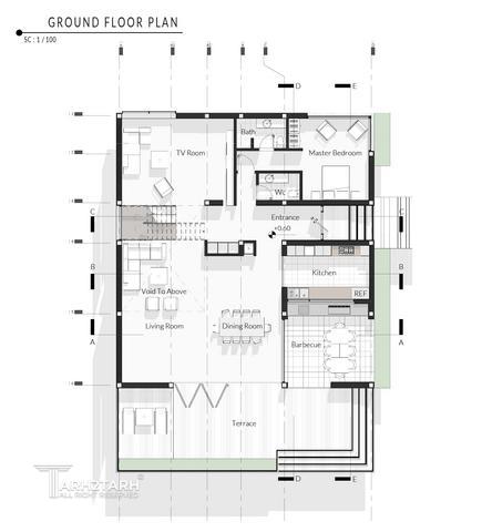 ویلای باغ گیلاس.صفادشت