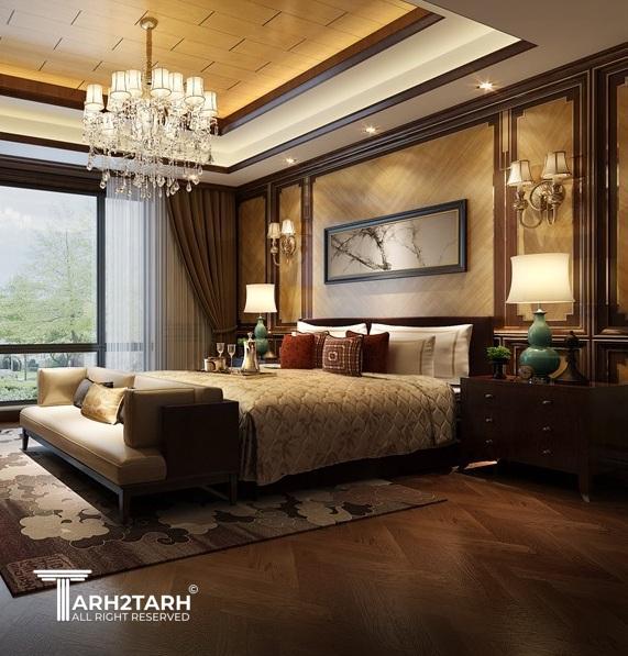 طراحی اتاق خواب  مستر پروژه دروس