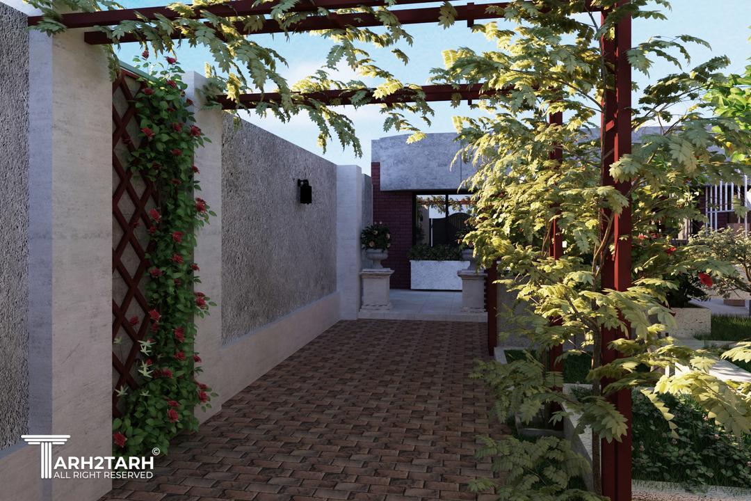 طراحی محوطه