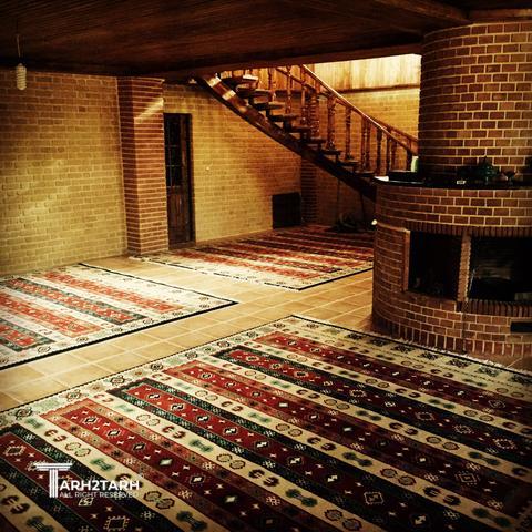 طراحی ویلای آجری آجین دوجین