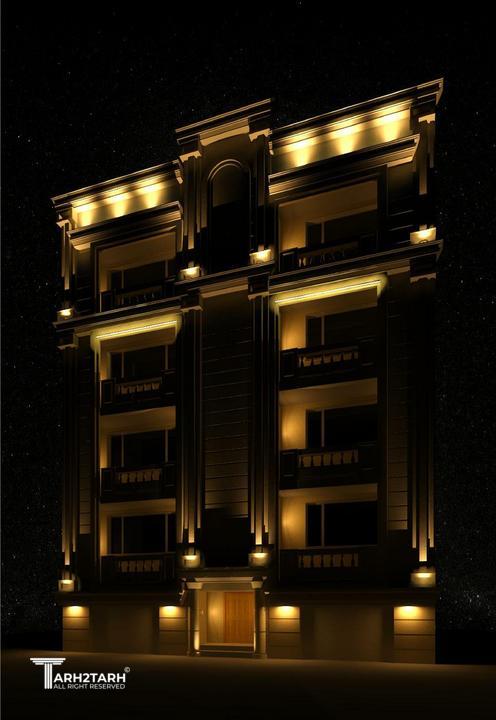 طراحی نمای خیابان مطهری خرم اباد