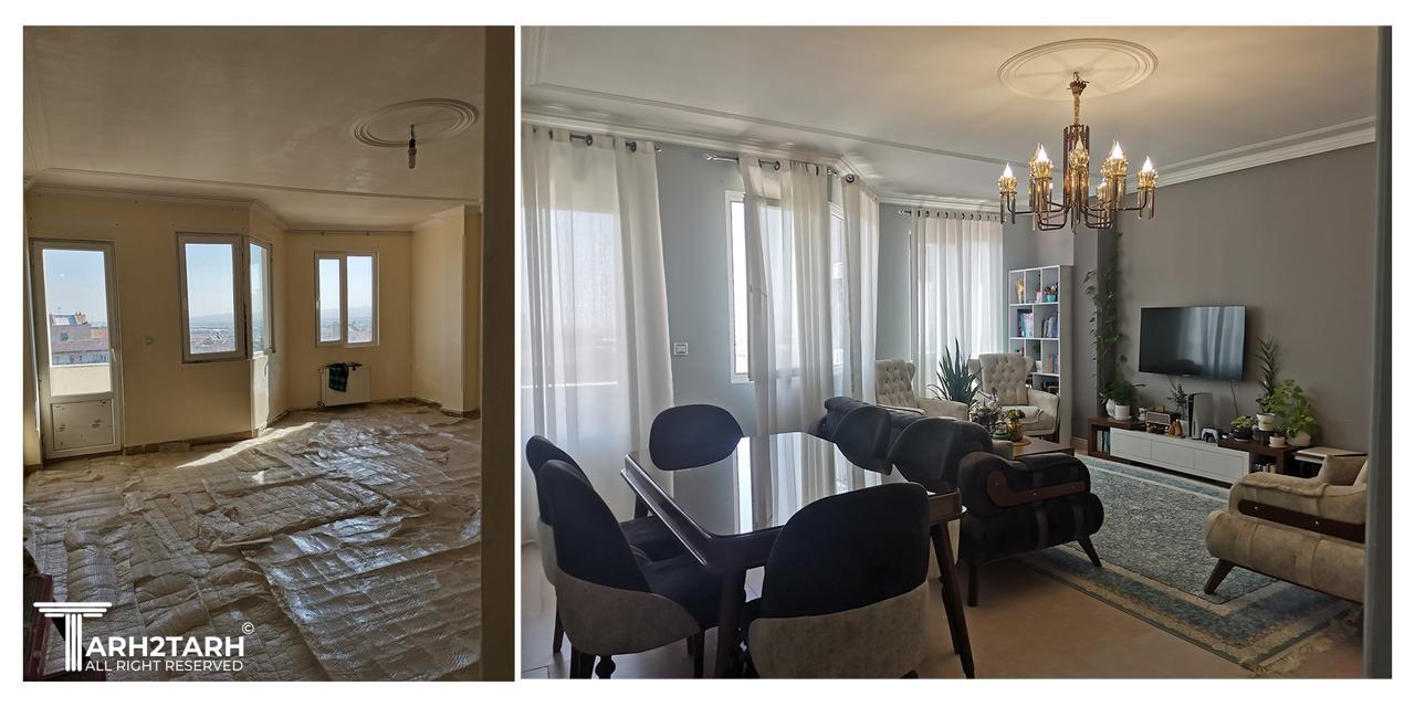 بازسازی واحد مسکونی 85متری