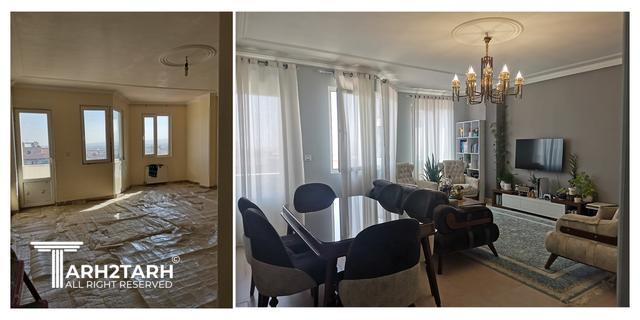 بازسازی واحد مسکونی 85متری