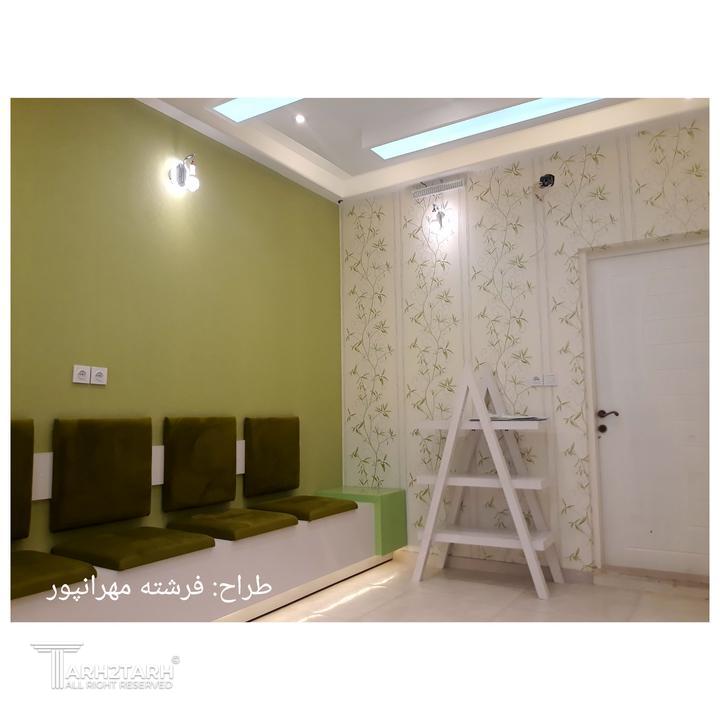 تصویر اجرا شده ی سالن انتظار