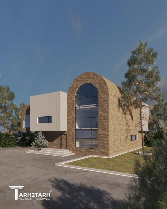 ویلا حیاط مرکزی