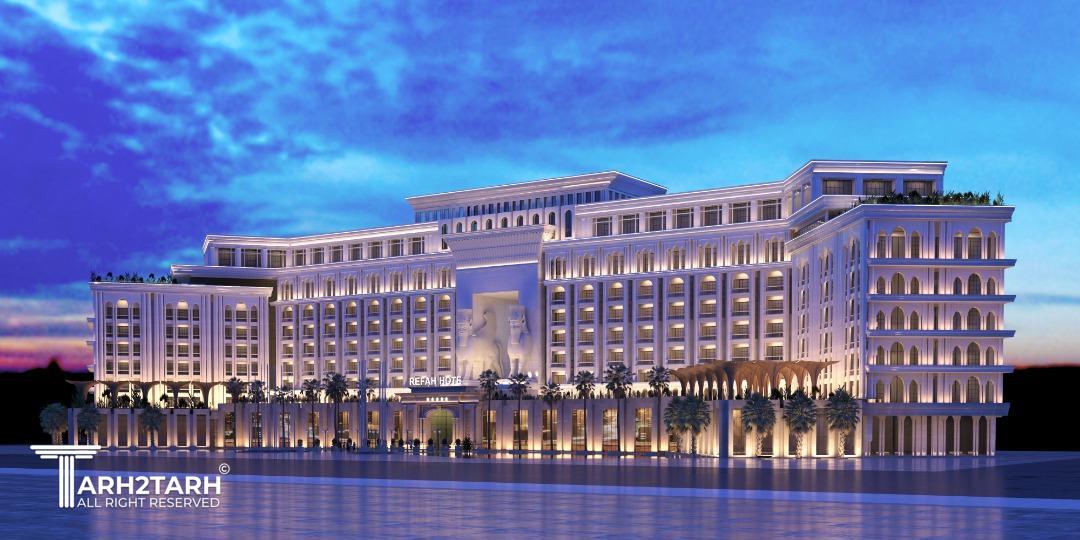 طراحی هتل رفاه کیش