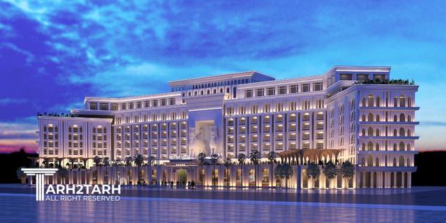 طراحی هتل رفاه کیش