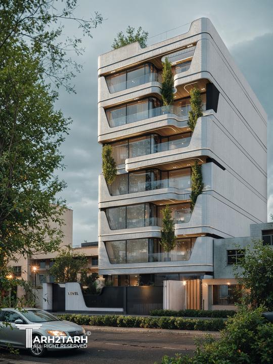 پروژه ساختمان مسکونی 7 طبقه