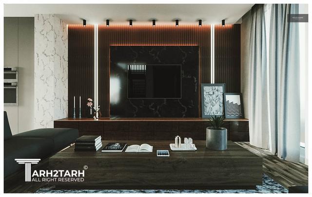 طراحی داخلی ویلای پرند