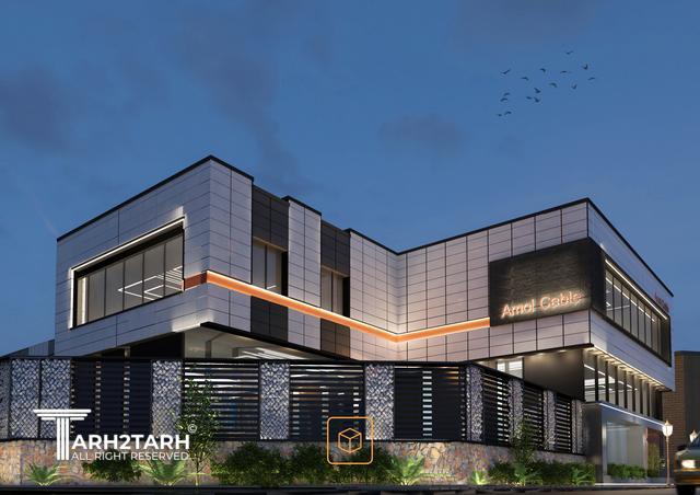 طراحی نمای پروژه کابل امل