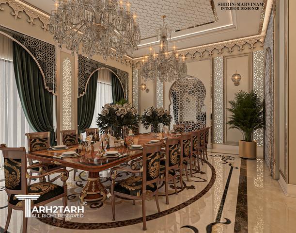 طراحی داخلی مهمانسرا اربیل عراق