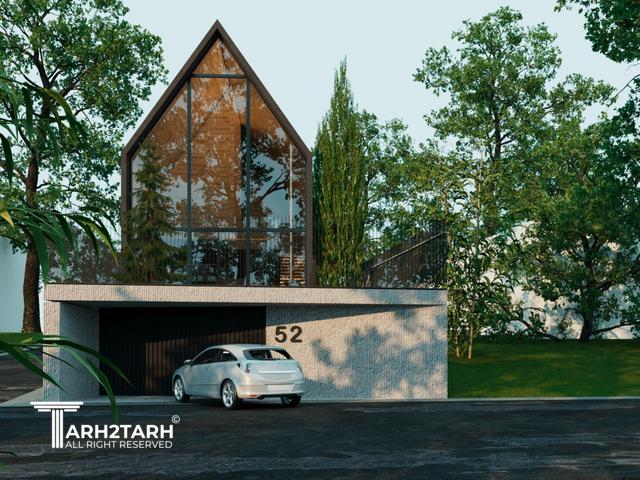 طراحی ویلای رودهن