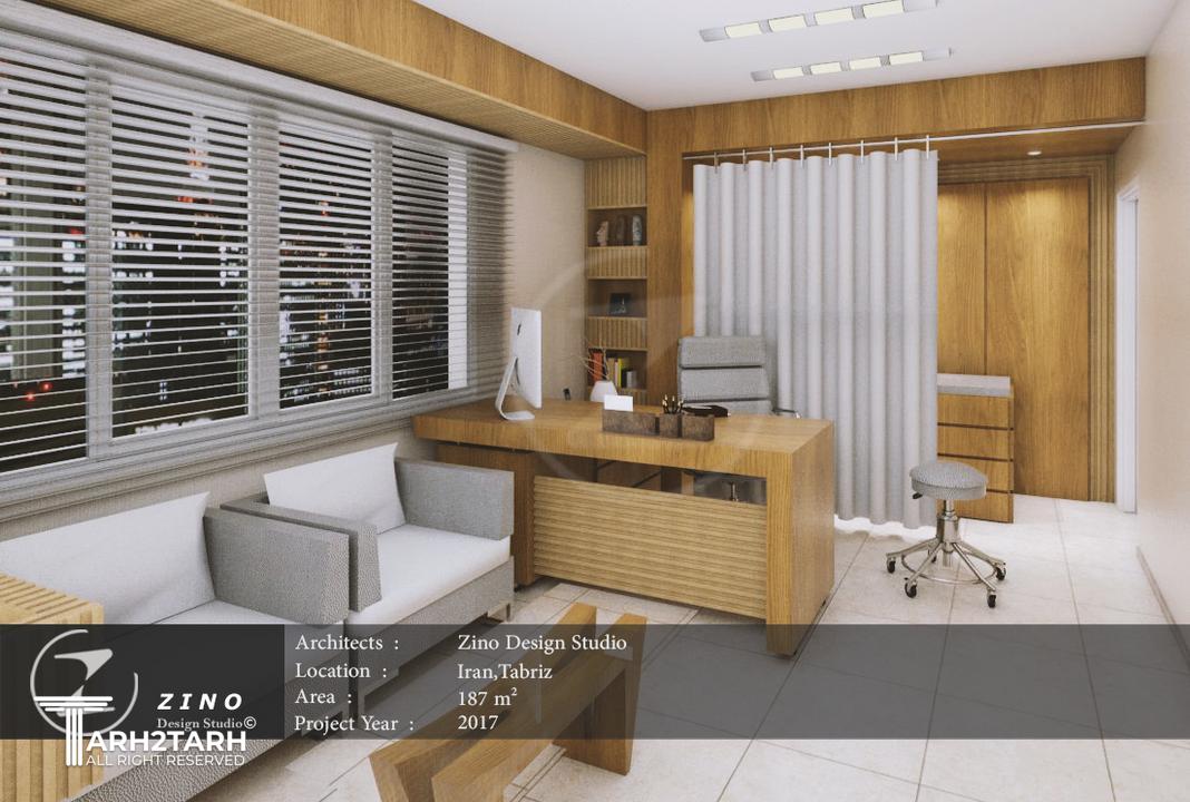 طراحی اتاق دکتر