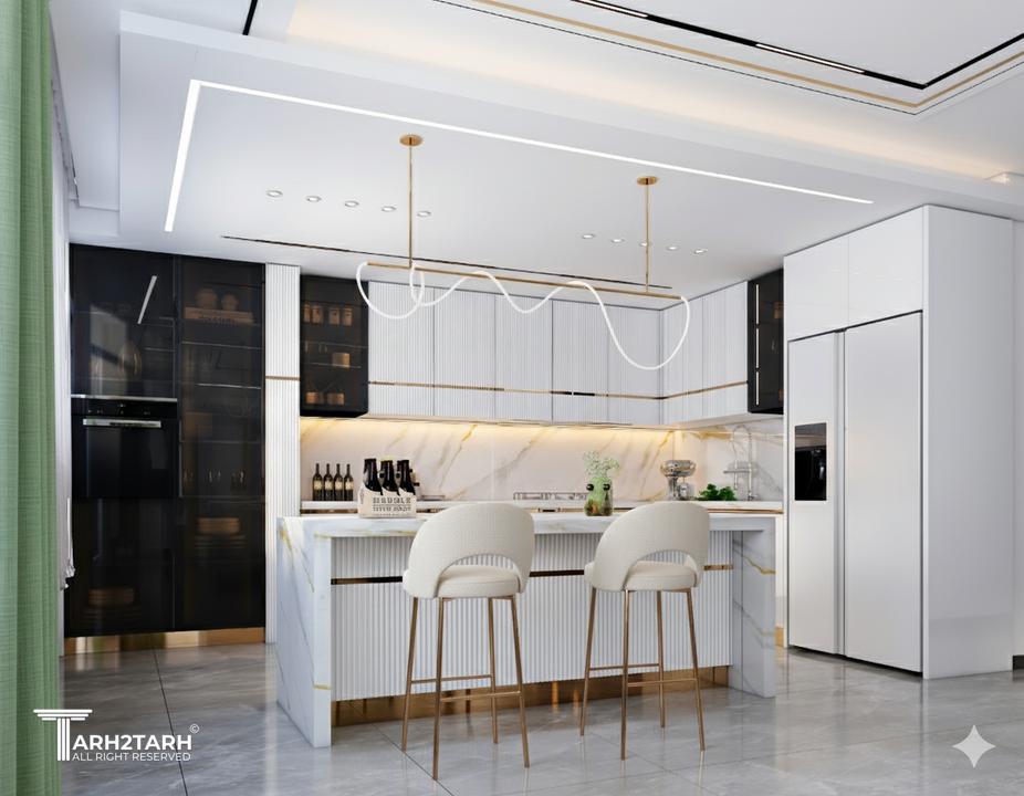 طراحی داخلی پروژه مسکونی کشت ورز