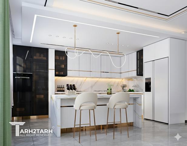 طراحی داخلی پروژه مسکونی کشت ورز