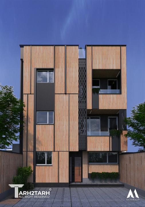 نمای غربی گزینه شماره دو