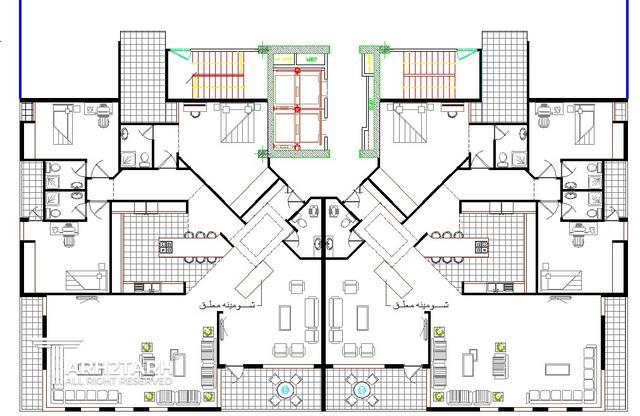 طراحی پلان سعادت آباد