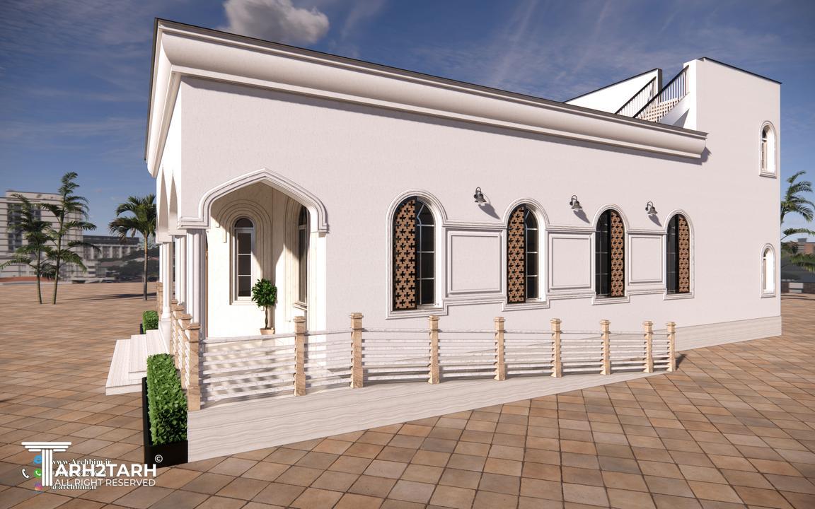 نمای بیرون ضلع غربی