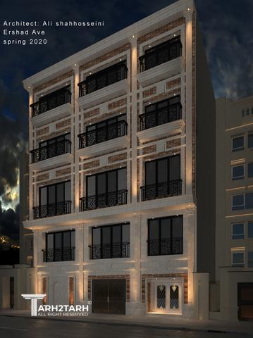 طراحی نمای مسکونی