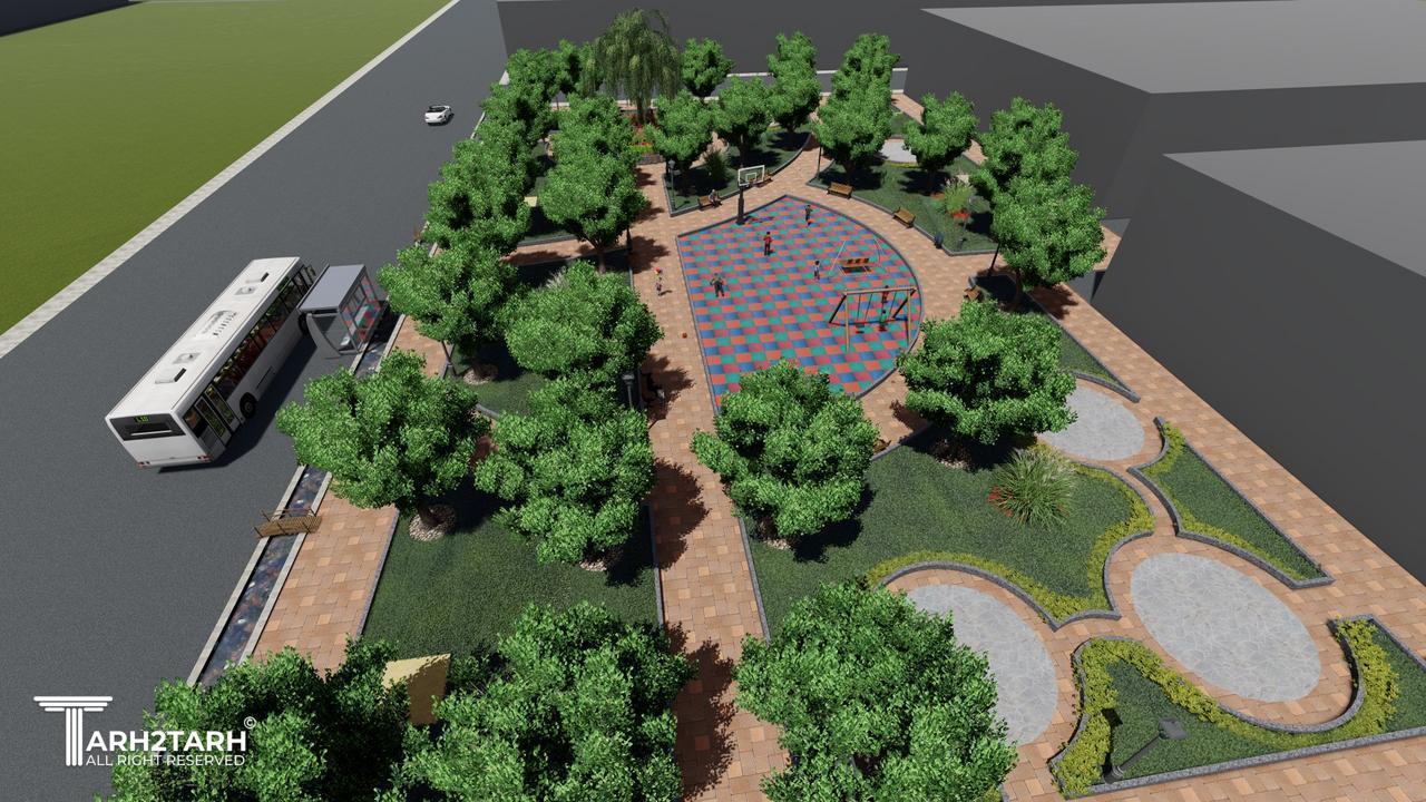 طراحی پارک